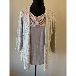 Nic+Zoe Cardigan and Tank